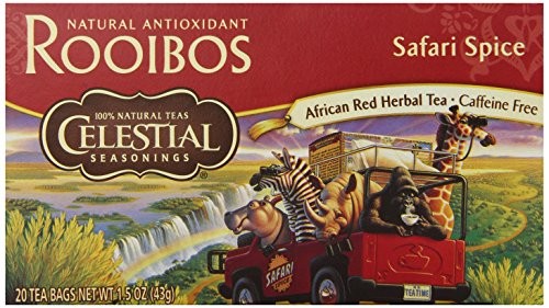 Celestial Seasonings Safari Spice Red Tea, 20 Count (Pack of 6)