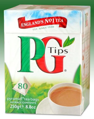 PG Tips Black Tea Pyramids, 80 ct