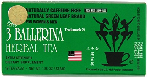 3 Ballerina Tea Dieters’ Drink Extra Strength (4 boxes x 18 teabags)