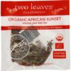 Two Leaves Tea CompanyOrganic African Sunset Red Tea, 100 Count
