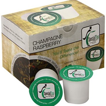 Special Tea Single Serve Cup Champagne Raspberry White Tea, 10 Count