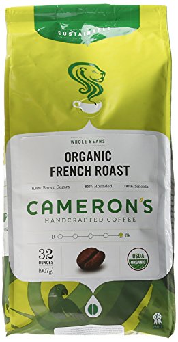 Cameron’s Organic Whole Bean – French Roast – 32 oz