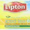 Lipton Iced Tea, Decaffeinated Family Size 10.5 oz, 48 ct (Pack of 3)