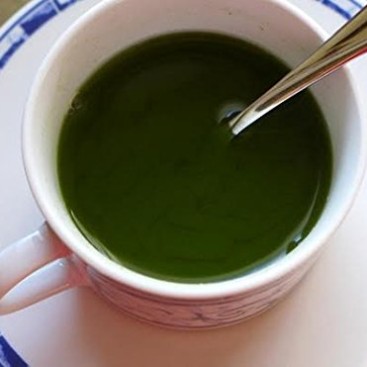 100% ORGANIC Product of Japan Green Tea Matcha, “Komakai” or”Drinking Quality” (BETTER THAN Culinary Quality, NO BITTERNESS, FLOWERY AROMA, EXTRA-FINE POWDER)