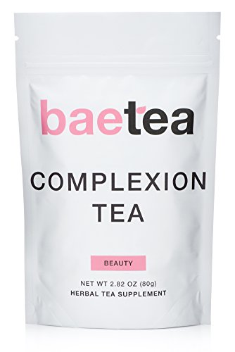 Baetea Complexion Tea: Get Healthy, Glowing, & Imperfection Free Skin, 26 Servings, with Potent Traditional Organic Herbs, Ultimate Way to Nourish & Fortify