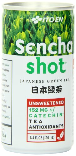 Ito En Sencha Shot, Japanese Green Tea, 6.4 Ounce (Pack of 30)