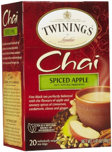 Twinings Spiced Apple Chai Tea, 1.41 oz, 20 ct