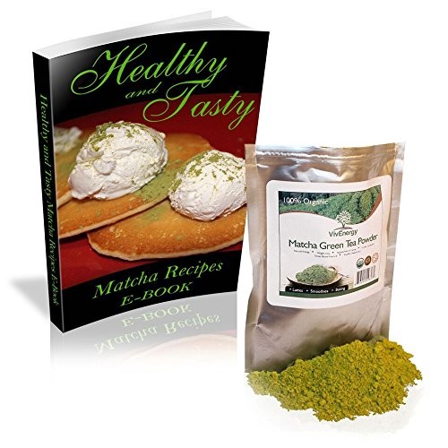 Certified High Quality Organic Matcha Green Tea Powder for Increased Energy, Elevated Mood, and Natural Weight Loss