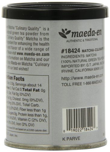 Maeda-En Matcha – Culinary Quality, 1-Ounce