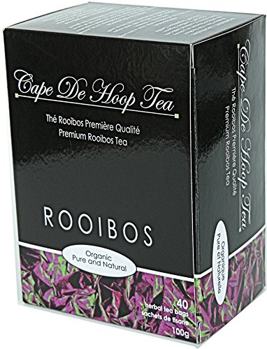Cape De Hoop Organic Red Rooibos Tea (Pack of 4) (160 Tea Bags)