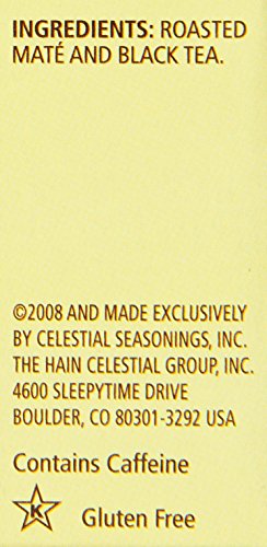 Celestial Seasonings Morning Thunder Tea, 20 Count (Pack of 6)