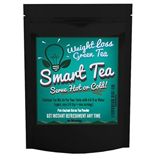 Smart Tea Instant Green Tea Powder – 100% Pure Tea – No Fillers, Additives or Artificial Ingredients of Any Kind (2 oz – appx 100 Servings)