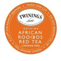 Twinings Pure Rooibos Red Tea K-Cups for Keurig Brewers (2 Boxes of 24)