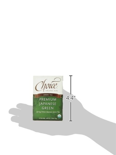 Choice Organic Premium Japanese Green Tea, 16 Count Box