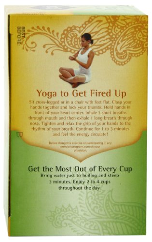 Yogi Energy Green Tea, 16 Tea Bags (Pack of 6)