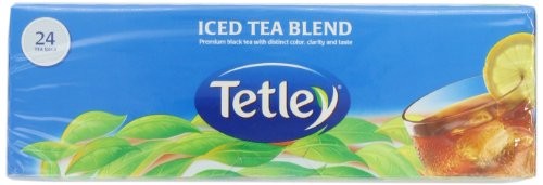 Tetley USA Round Iced Tea Blend Family Size, 24-Count Packages (Pack of 6)