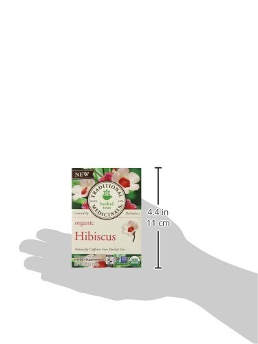 Traditional Medicinals Organic Hibiscus Tea, 16 Tea Bags