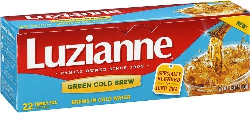 Luzianne Cold Brew Green Tea, 22 Count