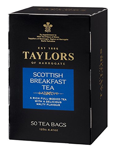 Taylors of Harrogate Scottish Breakfast Tea, 50 Count Tea Bags