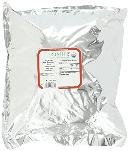 Frontier Raspberry, Red Leaf C/s Certified Organic, 16 Ounce Bag