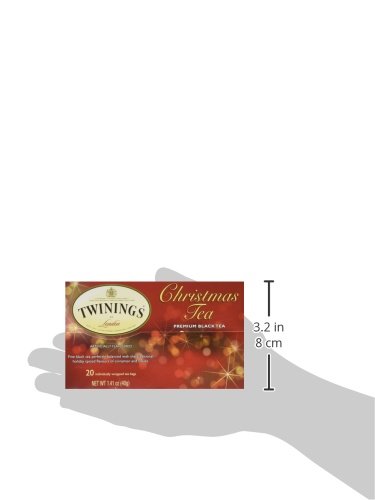 Twinings Black Tea, Christmas, 20 Count