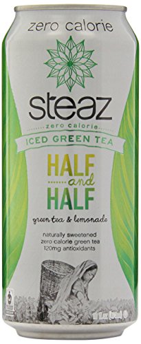 Steaz Organic Iced Teaz, 16 Ounce (Pack of 12)