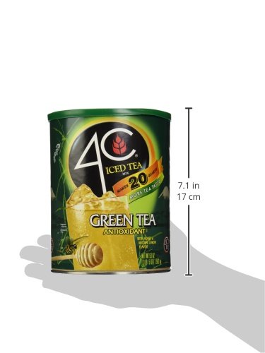 4C Iced Tea Green Tea Antioxidant Drink Mix-50.2 oz