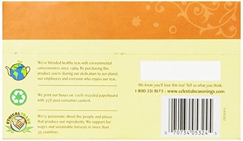 Celestial Seasonings Country Peach Passion Tea, 20 Count (Pack of 6)