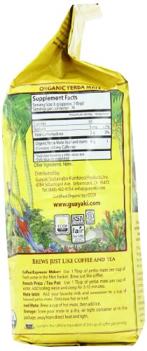 Guayaki Traditional Organic Yerba Mate, Loose Tea, 16 Ounce