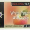 Stash White Peach Oolong Tea with Wuyi Oolong , 1.2 Ounce Box, 18 Count