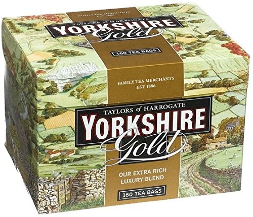 Taylors of Harrogate, Yorkshire Gold Tea, 160-Count Tea Bags