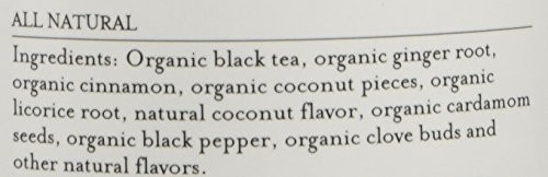 Tea Forte COCONUT CHAI LATTE Loose Leaf Black Tea, 3.5 Ounce Tea Tin