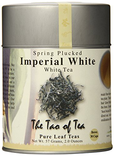 The Tao of Tea, Imperial White Tea, Loose Leaf, 2.0 Ounce Tins