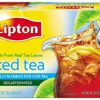 Lipton Iced Tea, Decaffeinated Family Size 10.5 oz, 48 ct (Pack of 3)