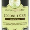 Zhena’s Gypsy Tea, Coconut Chai, 22 Count  Black Tea Sachets