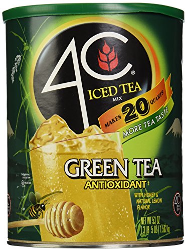 4C Iced Tea Green Tea Antioxidant Drink Mix-50.2 oz