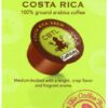 CBTL Costa Rica Brew Coffee Capsules By The Coffee Bean & Tea Leaf, 16-Count Box