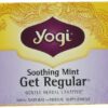 Yogi Soothing Mint Get Regular Tea, 16 Tea Bags (Pack of 6)