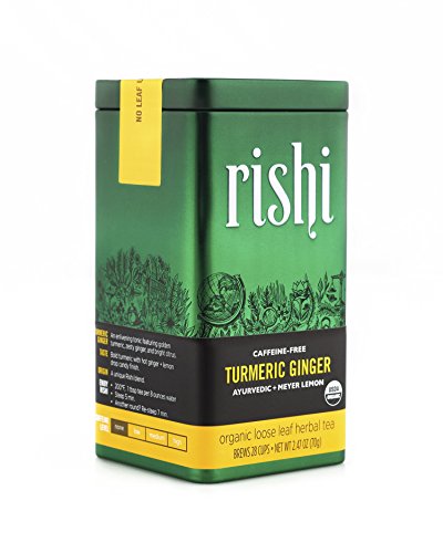 Rishi Tea Turmeric Ginger, Loose Leaf, 2.47 Ounce