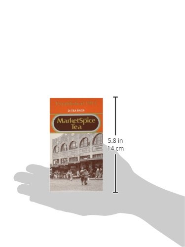 MarketSpice Teabags, box of 24 (Market Spice Tea) Cinnamon-Orange (Net WT 56G)