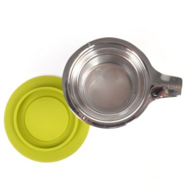 Brew-In-Mug Extra Fine Tea Infuser with Lid
