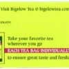 Bigelow Green Tea with Pomegranate 20-Count Boxes , Net weight 1.37 oz (Pack of 6)