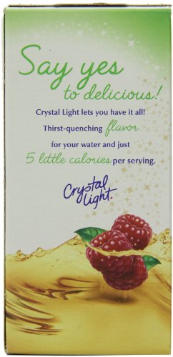 Crystal Light On The Go Green Tea Raspberry, 10 Count Boxes (Pack of 12)