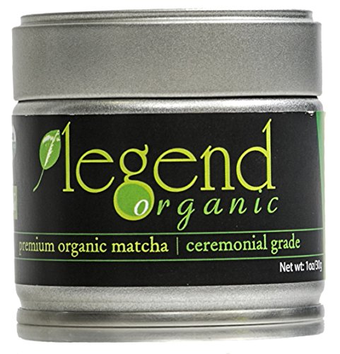 Legend Organic Premium Organic Matcha Green Tea Powder (Usda Organic) Ceremonial Grade – 30g / 1 Ounce