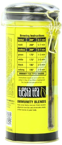 Tiesta Tea Immunity Rooibos Tea, Fireberry, 4.0 Ounce