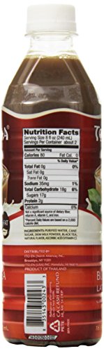 Teas’ Tea Latte, Black Tea, 16.9 Ounce (Pack of 12)