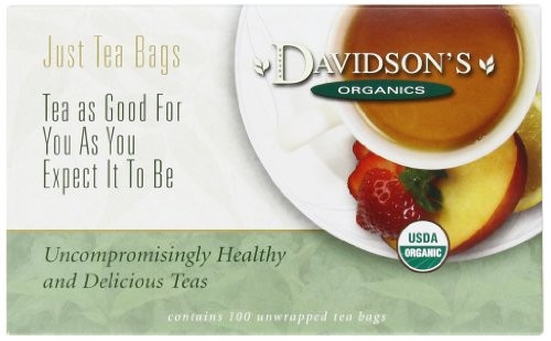 Davidson’s Tea Hibiscus Flower, 100-Count Tea Bags