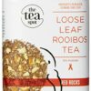 The TeaSpot Red Rocks, Rooibos Loose Leaf Tea With Vanilla & Almond Bits, 3.5-Ounce Tin