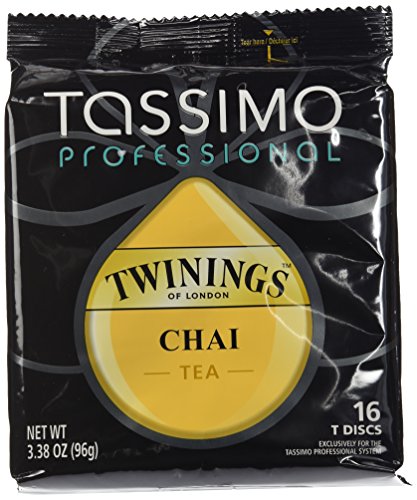 Tassimo T Disc, Chai Tea, 3.38 Ounce