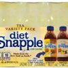 Snapple Diet Iced Tea, Variety Pack, 20 oz, 24 ct